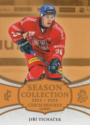 Ticháček Jiří 24-25 LC Reprezentace Czech Hockey Games #CHG-06