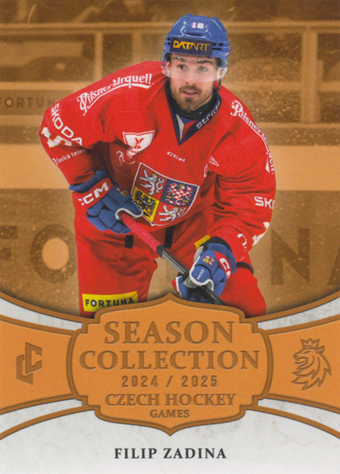 Zadina Filip 24-25 LC Reprezentace Czech Hockey Games #CHG-16