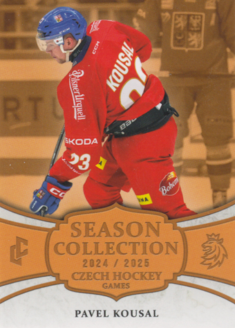 Kousal Pavel 24-25 LC Reprezentace Czech Hockey Games #CHG-19