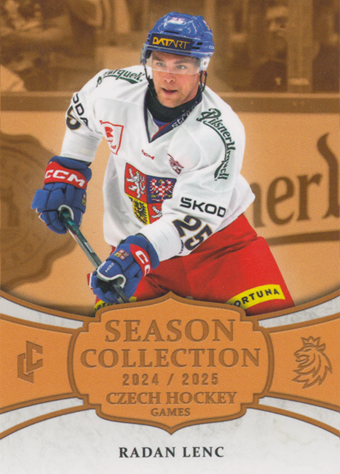 Lenc Radan 24-25 LC Reprezentace Czech Hockey Games #CHG-20