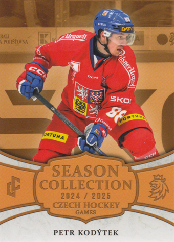 Kodýtek Petr 24-25 LC Reprezentace Czech Hockey Games #CHG-25
