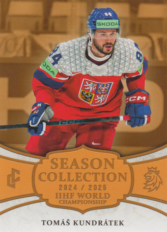 Kundrátek Tomáš 24-25 LC Reprezentace IIHF World Championship #WCH-08