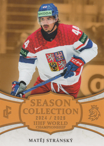 Stránský Matěj 24-25 LC Reprezentace IIHF World Championship #WCH-16