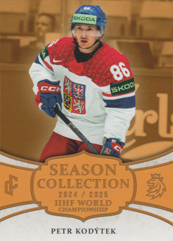 Kodýtek Petr 24-25 LC Reprezentace IIHF World Championship #WCH-18