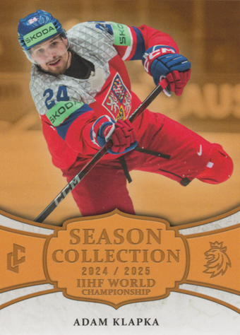 Klapka Adam 24-25 LC Reprezentace IIHF World Championship #WCH-21