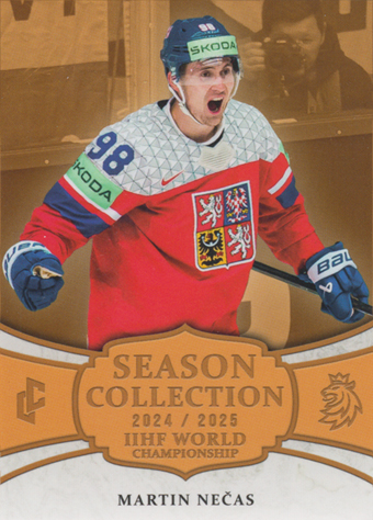 Nečas Martin 24-25 LC Reprezentace IIHF World Championship #WCH-23