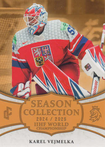Vejmelka Karel 24-25 LC Reprezentace IIHF World Championship #WCH-25