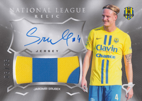 Srubek Jaromír 25-26 Chance NL National League Relic #NR-JS
