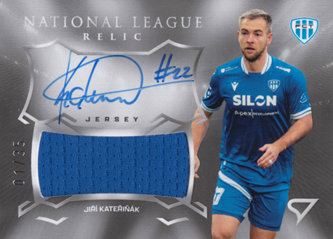 Kateřiňák Jiří 25-26 Chance NL National League Relic #NR-KA
