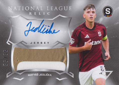 Jedlička Matyáš 25-26 Chance NL National League Relic #NR-MJ