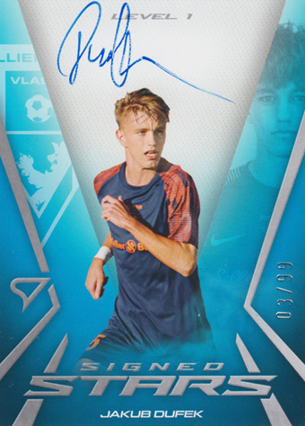 Dufek Jakub 25-26 Chance NL Signed Stars Level 1 #SL1-JD