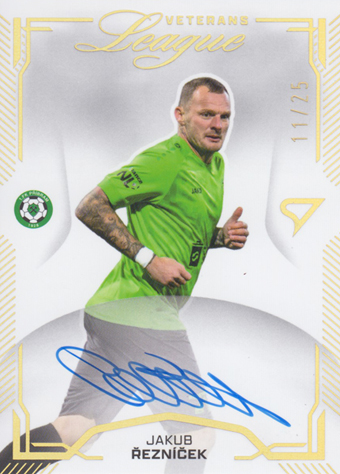 Řezníček Jakub 25-26 Chance NL League Veterans Gold Auto #LVS-JR