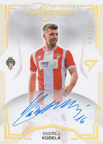 Kúdela Ondřej 25-26 Chance NL League Veterans Gold Auto #LVS-OK