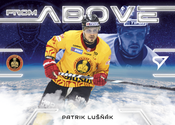 Lušňák Patrik 25-26 Slovenská hokejová liga From Above #FA-10
