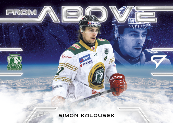 Kalousek Simon 25-26 Slovenská hokejová liga From Above #FA-13