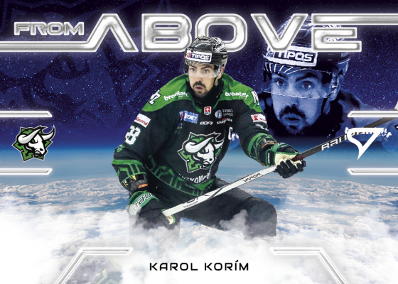 Korím Karol 25-26 Slovenská hokejová liga From Above #FA-17