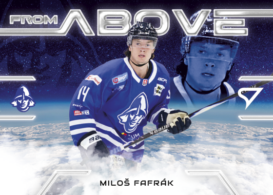 Fafrák Miloš 25-26 Slovenská hokejová liga From Above #FA-18