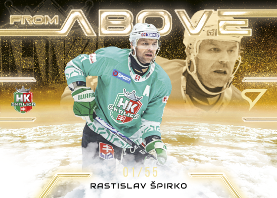Špirko Rastislav 25-26 Slovenská hokejová liga From Above Gold #FA-02