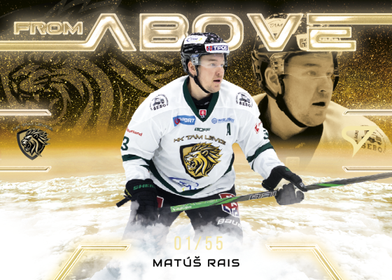 Rais Matúš 25-26 Slovenská hokejová liga From Above Gold #FA-11