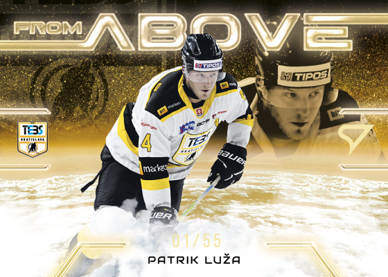 Luža Patrik 25-26 Slovenská hokejová liga From Above Gold #FA-14
