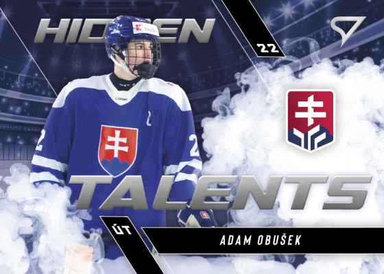 Obušek Adam 25-26 Slovenská hokejová liga Hidden Talents #HT-9