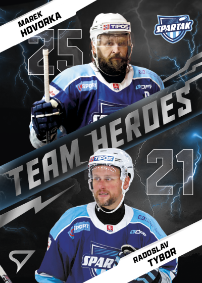Hovorka Tybor 25-26 Slovenská hokejová liga Team Heroes #TH-03