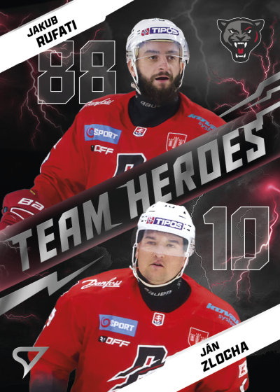 Rufati Zlocha 25-26 Slovenská hokejová liga Team Heroes #TH-04