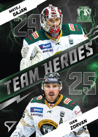 Gajan Zorvan 25-26 Slovenská hokejová liga Team Heroes #TH-12
