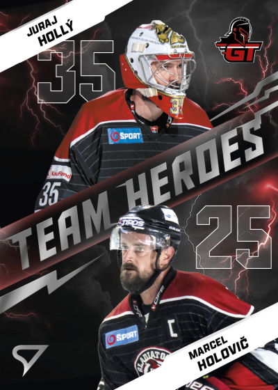 Hollý Holovič 25-26 Slovenská hokejová liga Team Heroes #TH-16