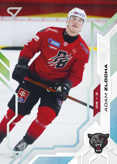 Zlocha Adam 25-26 Slovenská hokejová liga Silver #30