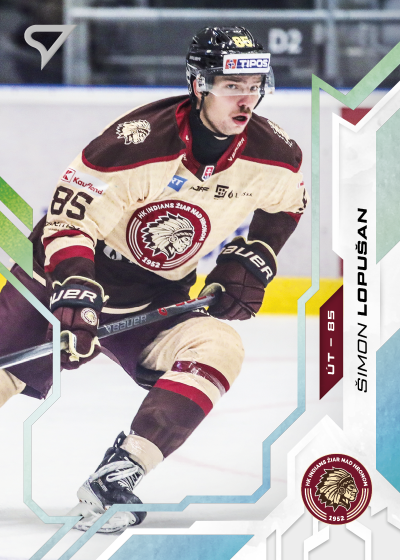 Lopušan Šimon 25-26 Slovenská hokejová liga Silver #45