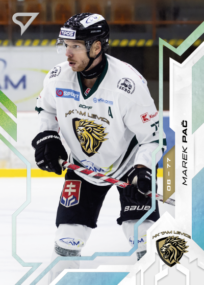 Pač Marek 25-26 Slovenská hokejová liga Silver #76