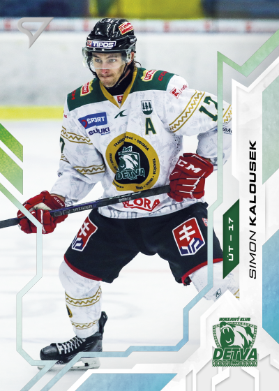 Kalousek Simon 25-26 Slovenská hokejová liga Silver #93