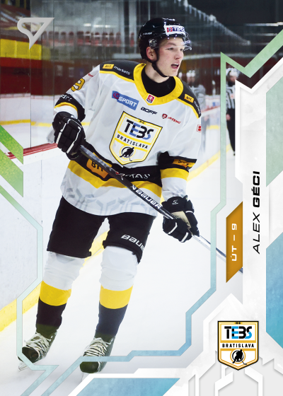 Géci Alex 25-26 Slovenská hokejová liga Silver #104
