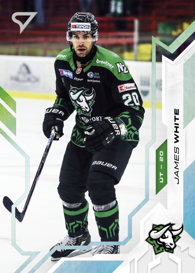 White James 25-26 Slovenská hokejová liga Silver #126