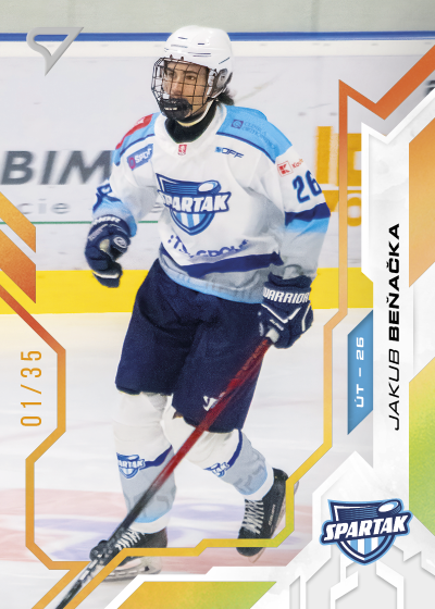 Beňačka Jakub 25-26 Slovenská hokejová liga Gold #16