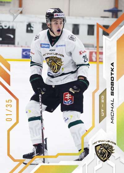 Sobotka Michal 25-26 Slovenská hokejová liga Gold #84