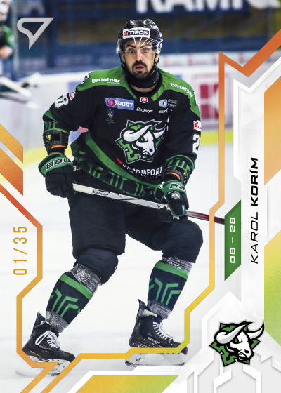 Korím Karol 25-26 Slovenská hokejová liga Gold #121