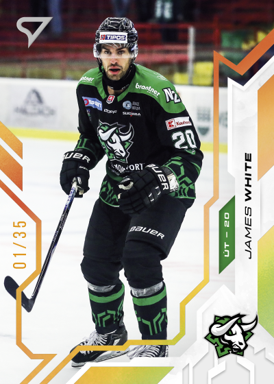 White James 25-26 Slovenská hokejová liga Gold #126