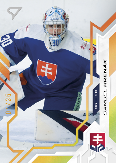 Hrenák Samuel 25-26 Slovenská hokejová liga Gold #136