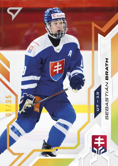 Brath Sebastián 25-26 Slovenská hokejová liga Gold #139