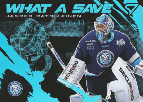 Patrikainen Jasper 25-26 Tipsport Liga What a Save Blue #WS-04