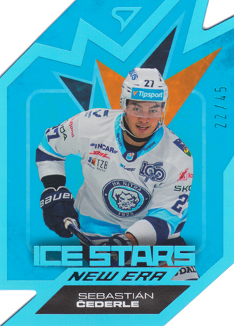 Čederle Sebastián 25-26 Tipsport Liga Ice Stars New Era Blue #IS-05