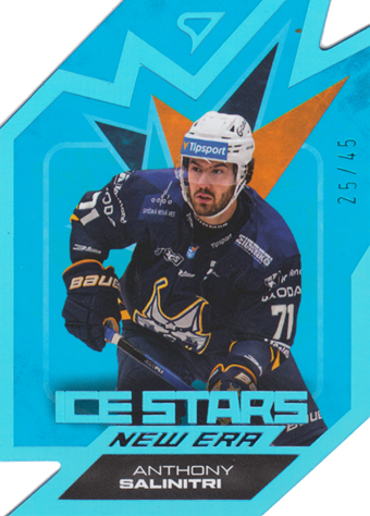Salinitri Anthony 25-26 Tipsport Liga Ice Stars New Era Blue #IS-15