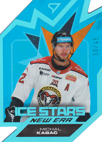 Kabáč Michal 25-26 Tipsport Liga Ice Stars New Era Blue #IS-17
