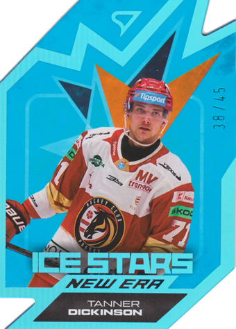 Dickinson Tanner 25-26 Tipsport Liga Ice Stars New Era Blue #IS-34