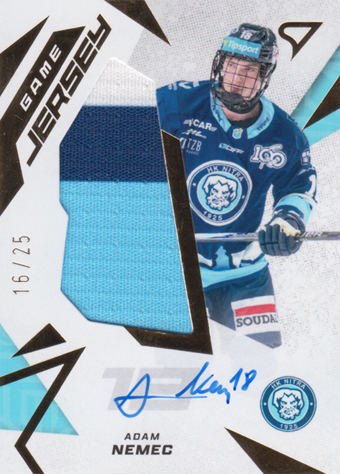 Nemec Adam 25-26 Tipsport Liga Game Jersey Auto #GJS-AN