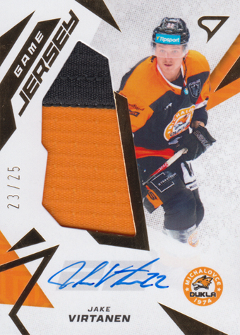 Virtanen Jake 25-26 Tipsport Liga Game Jersey Auto #GJS-JV