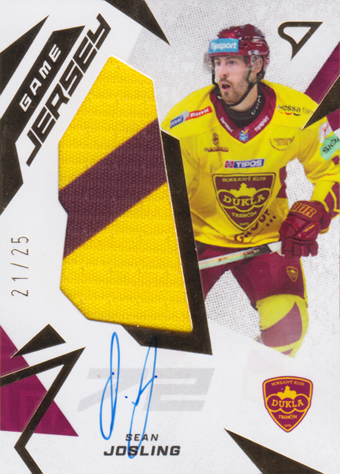 Josling Sean 25-26 Tipsport Liga Game Jersey Auto #GJS-SJ