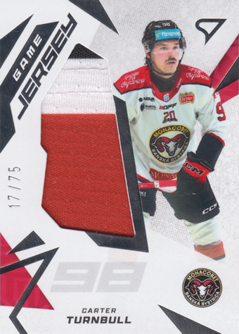 Turnbull Carter 25-26 Tipsport Liga Game Jersey #GJ-CT